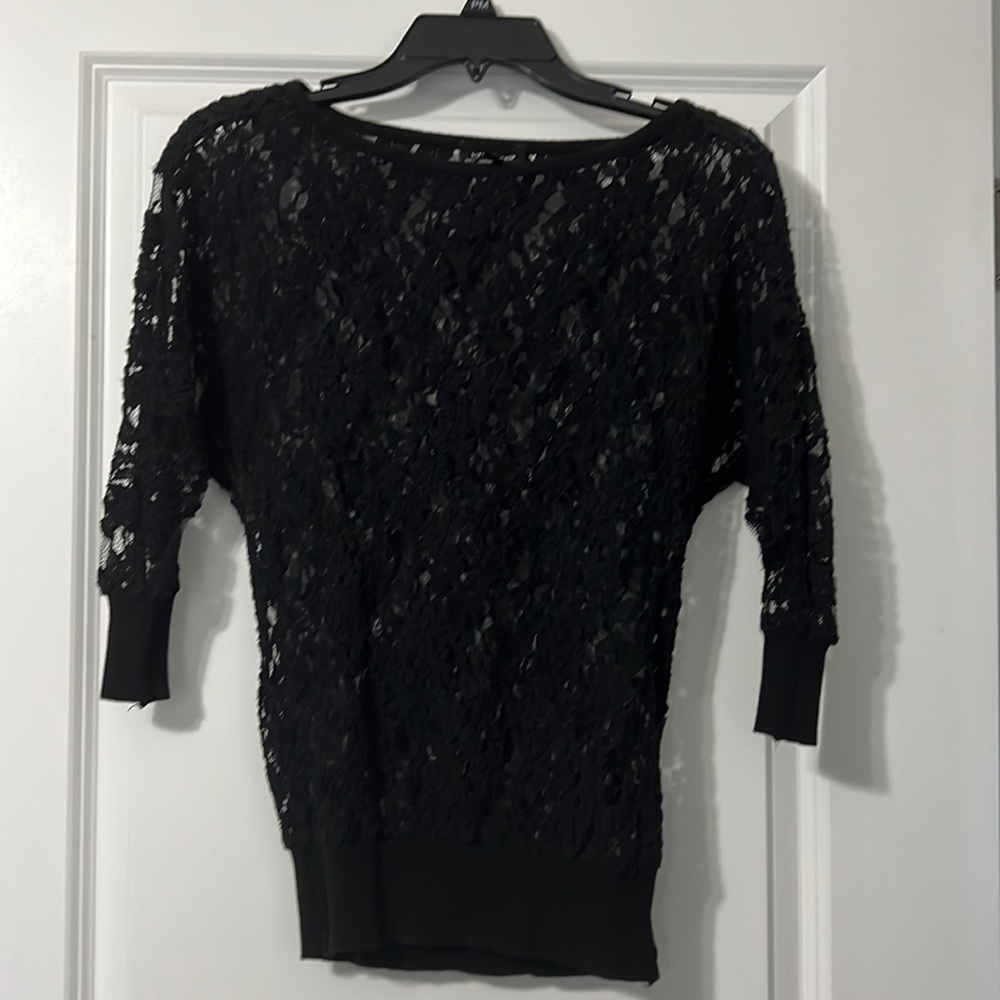 Bebe xs lace top